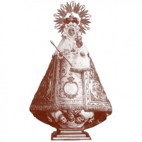 Virgin of Guadalupe (with backrest)